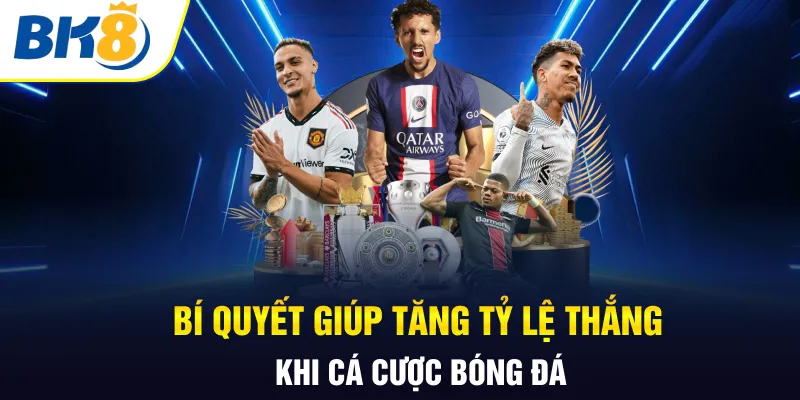 Bí quyết giúp tăng tỷ lệ thắng khi cá cược bóng đá